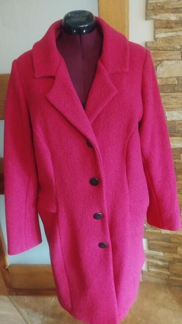 Fuksjowy płaszcz 48/50