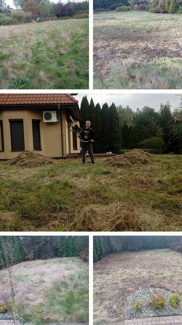 KARCZOWANIE DZIAŁEK, PRACĘ PORZĄDKOWE - NIEUŻYTKÓW itd