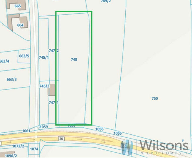 Działka usługowa Trójca gm. Zgorzelec,