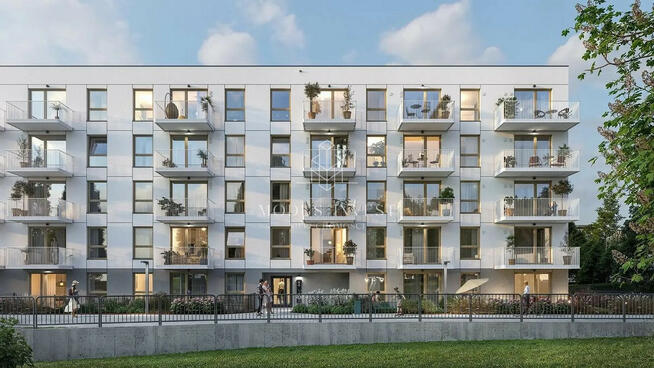 2 pokojowe mieszkanie 41,21 m2, stan deweloperski