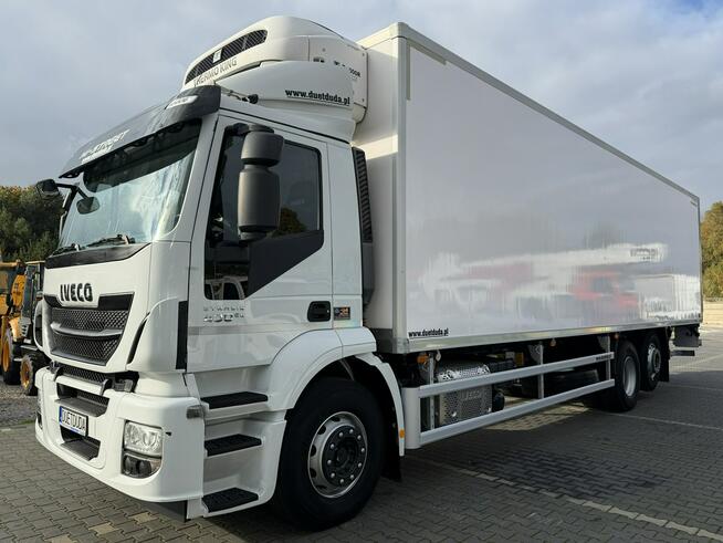 Iveco STRALIS 260S40 E6 Chłodnia Mroźnia Agregat THERMO KING T-1000R 6x2 Oś podnoszona Skrętna Tył W