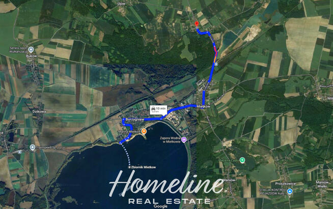 Działka budowlana Wawrzeńczyce gm. Mietków, Kątecka