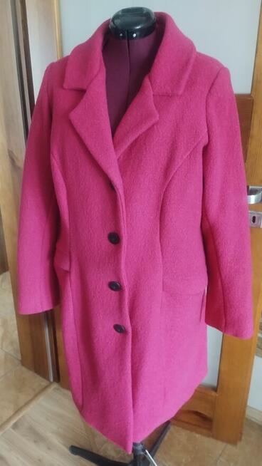 Fuksjowy płaszcz 48/50