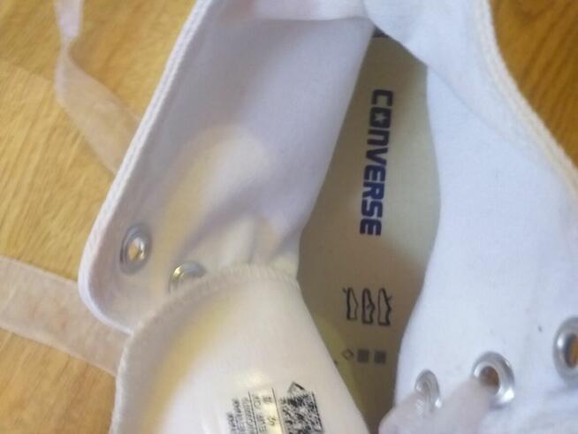 Trampki weselne converse