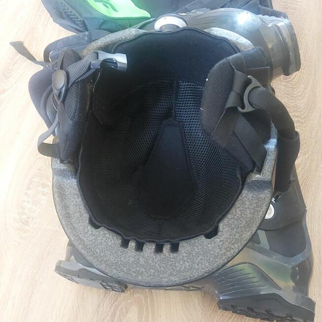 BUTY SALOMON 30-31 KASK TORBA