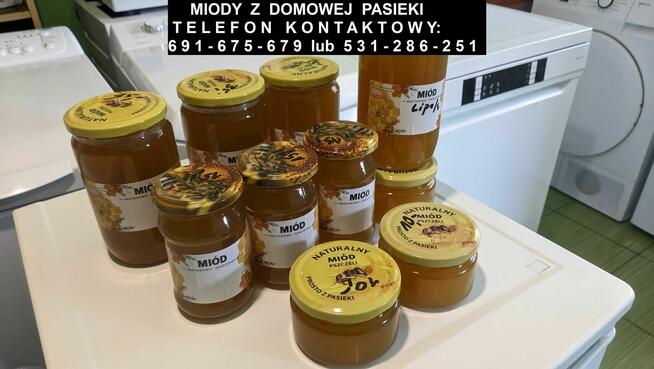 Miody z domowej pasieki