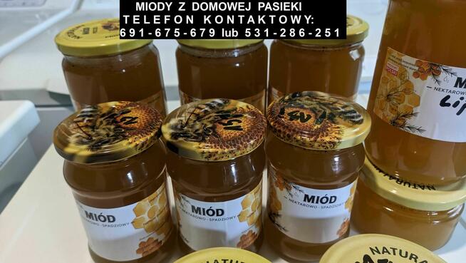 Miody z domowej pasieki