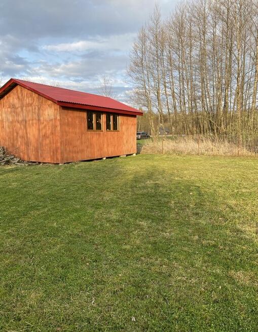 Działka 1000m2 z domkiem w okolicy rekreacyjnego kąpieliska