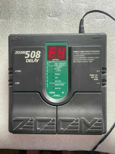 Zoom 508 Delay z oryginalnym zasilaczem