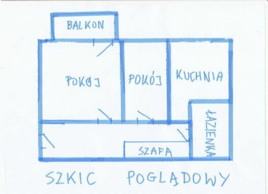Mieszkanie 53m2, 2 pokojowe, klimatyzacja, garaż
