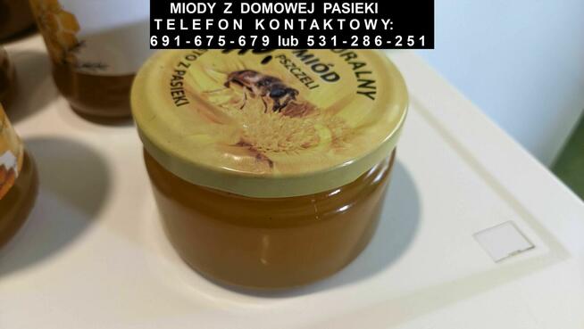 Miody z domowej pasieki