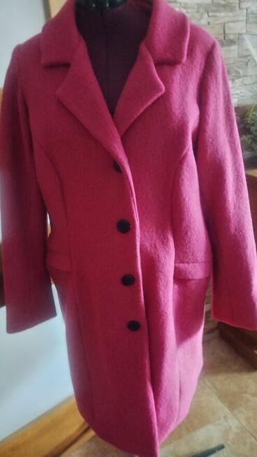Fuksjowy płaszcz 48/50
