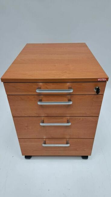 Zestaw mebli Wuteh olcha (biurko 160x80 + kontener)