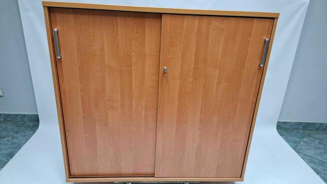 Zestaw mebli Wuteh olcha (biurko 160x80 + kontener + szafa)