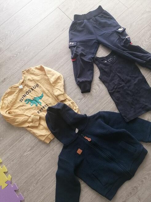 Ubrania dla chłopca r. 98-104