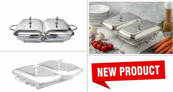 Podgrzewacz do potraw podwójny 159zl