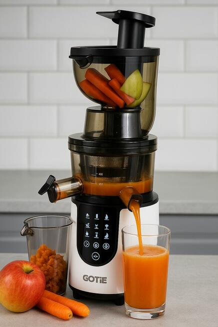 Wyciskarka wolnoobrotowa 3w1 Sok Przecier Sorbet GOTIE GSJ-6