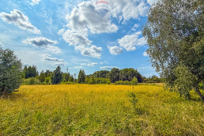 Działka 1437 m², narożna, media, asfalt, Feliksów