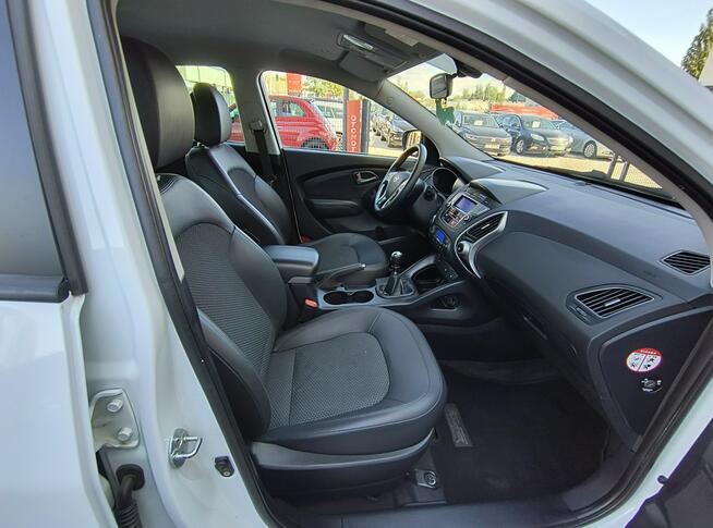 Hyundai ix35 1,6 benz. 135KM|pół-skóra|SUPER STAN|tempomat|czujniki parkow.|HAK|ALU