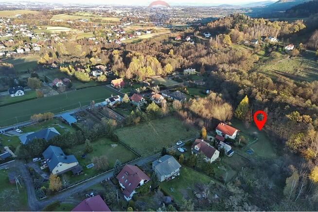 Działka budowlana przy lesie