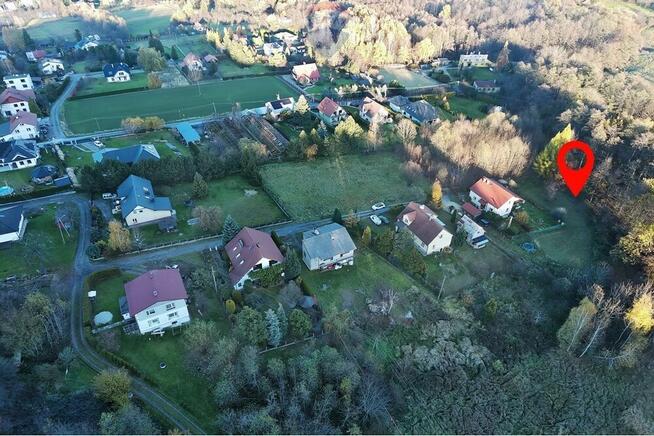 Działka budowlana przy lesie