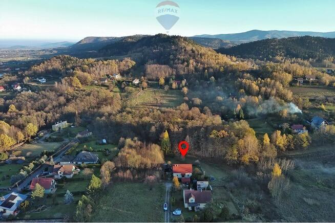 Działka budowlana przy lesie