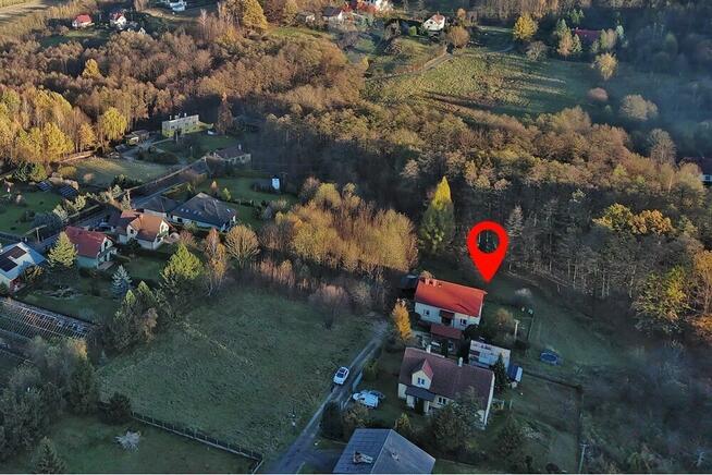 Działka budowlana przy lesie