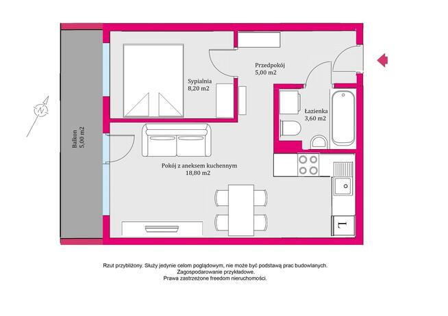 Mieszkanie Kołobrzeg Centrum, Drzymały