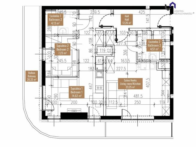 Mieszkanie Katowice Śródmieście, Zabrska