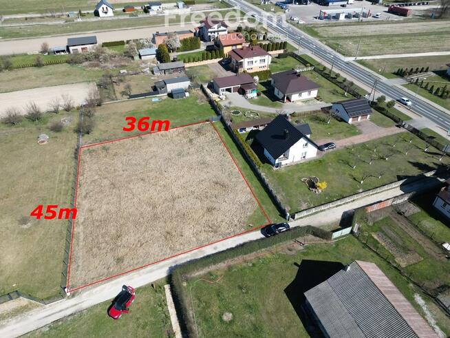 Działka budowlana 1646 m2 Zawady k. Bełchatowa