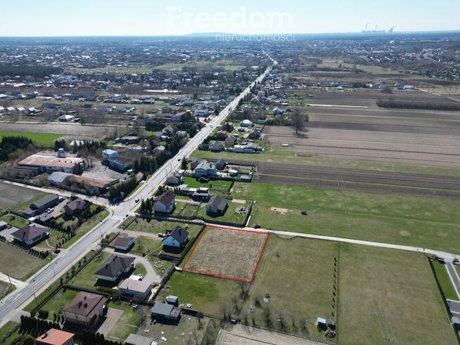 Działka budowlana 1646 m2 Zawady k. Bełchatowa