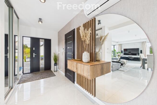 Piękny dom na przedmieściach Elbląga.