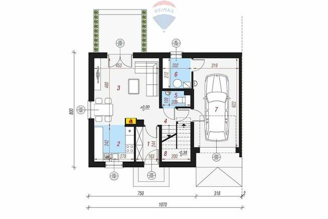 Bliźniak z widokiem na góry