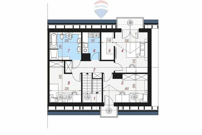 Bliźniak z widokiem na góry