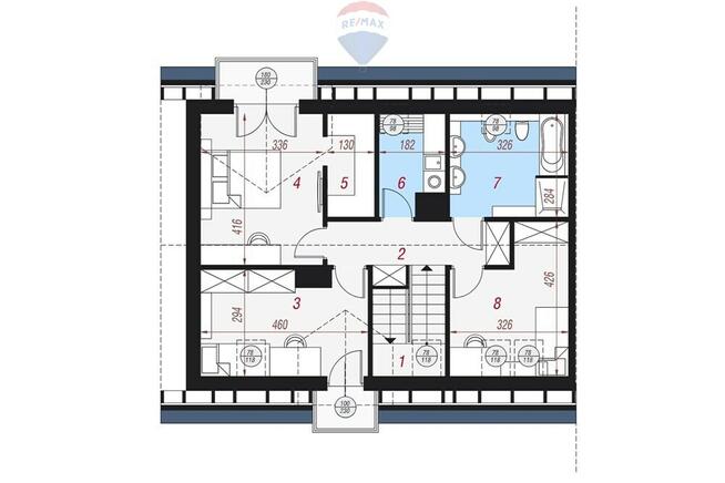 Bliźniak z widokiem na góry