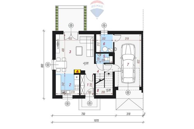 Bliźniak z widokiem na góry