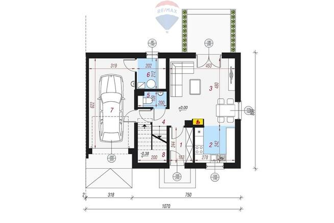 Bliźniak z widokiem na góry