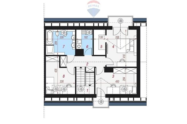 Bliźniak z widokiem na góry