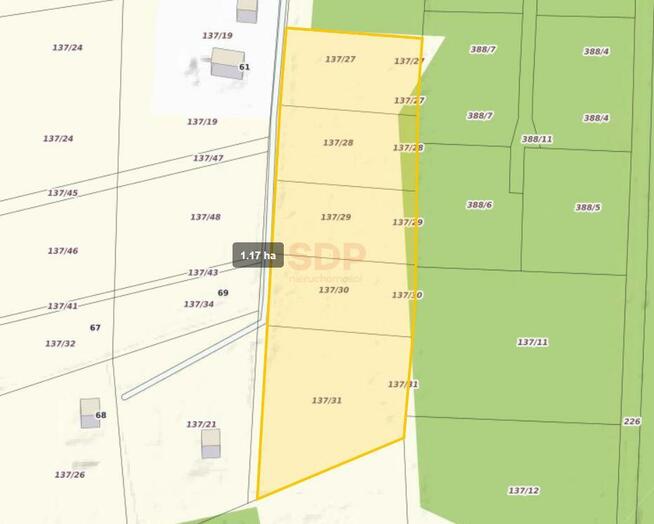 Działka budowlana Nowa Wieś gm. Międzylesie