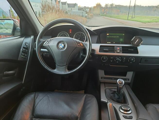 BMW 525 2.5i 218PS NAVI SKÓRA MANUAL Rata600zl