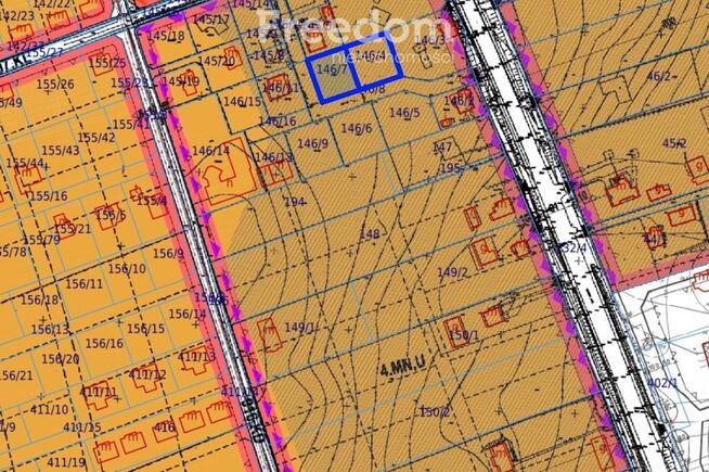 Dwie działki w pakiecie pod domy dwulokalowe !