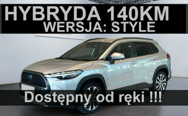 Toyota Corolla Cross 140KM Hybryda Style Kamera Niska Cena Dostępny od ręki 1630 zł