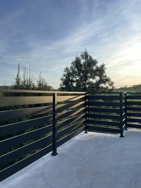 Balustrada Balkonowa Aluminium
