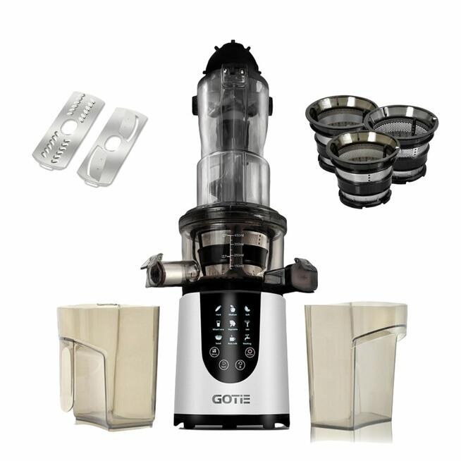 Wyciskarka wolnoobrotowa 3w1 Sok Przecier Sorbet GOTIE GSJ-6