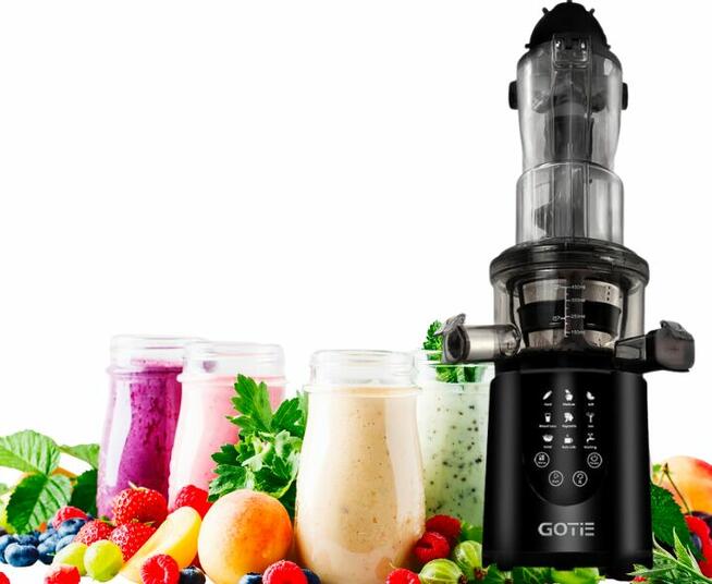 Wyciskarka wolnoobrotowa 3w1 Sok Przecier Sorbet GOTIE GSJ-6
