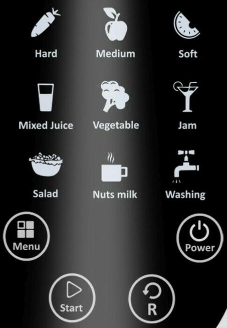 Wyciskarka wolnoobrotowa 3w1 Sok Przecier Sorbet GOTIE GSJ-6