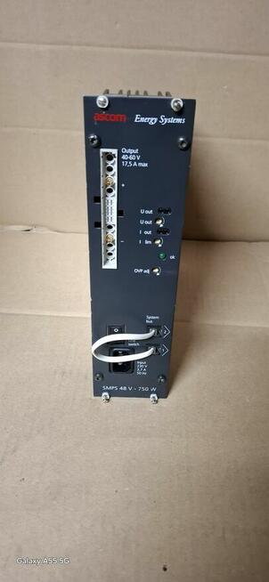 Zasilacz impulsowy SMPS 750 W Ascom Energy Systems 48 V - 75