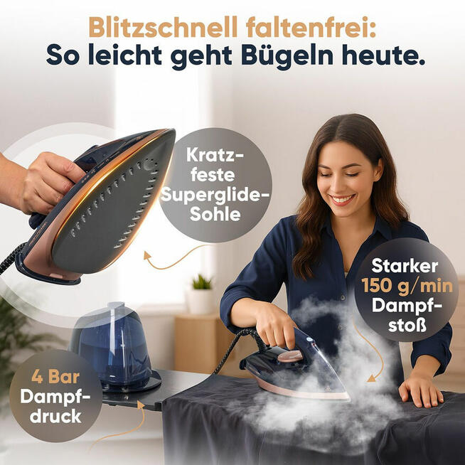 Stacja parowa ProfiCare PC-DBS 3127 Stacja parowa ProfiCare