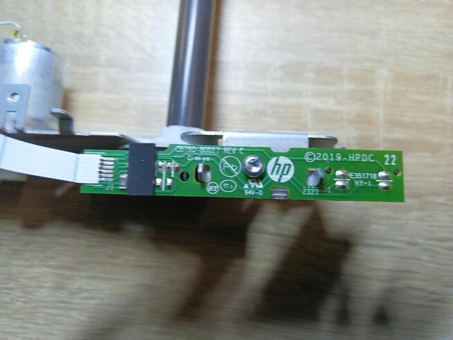 Komplet wałek enkoder kołowy+Czujniki papieru HP 2820