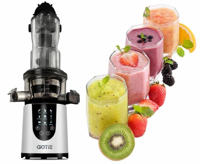 Wyciskarka wolnoobrotowa 3w1 Sok Przecier Sorbet GOTIE GSJ-6